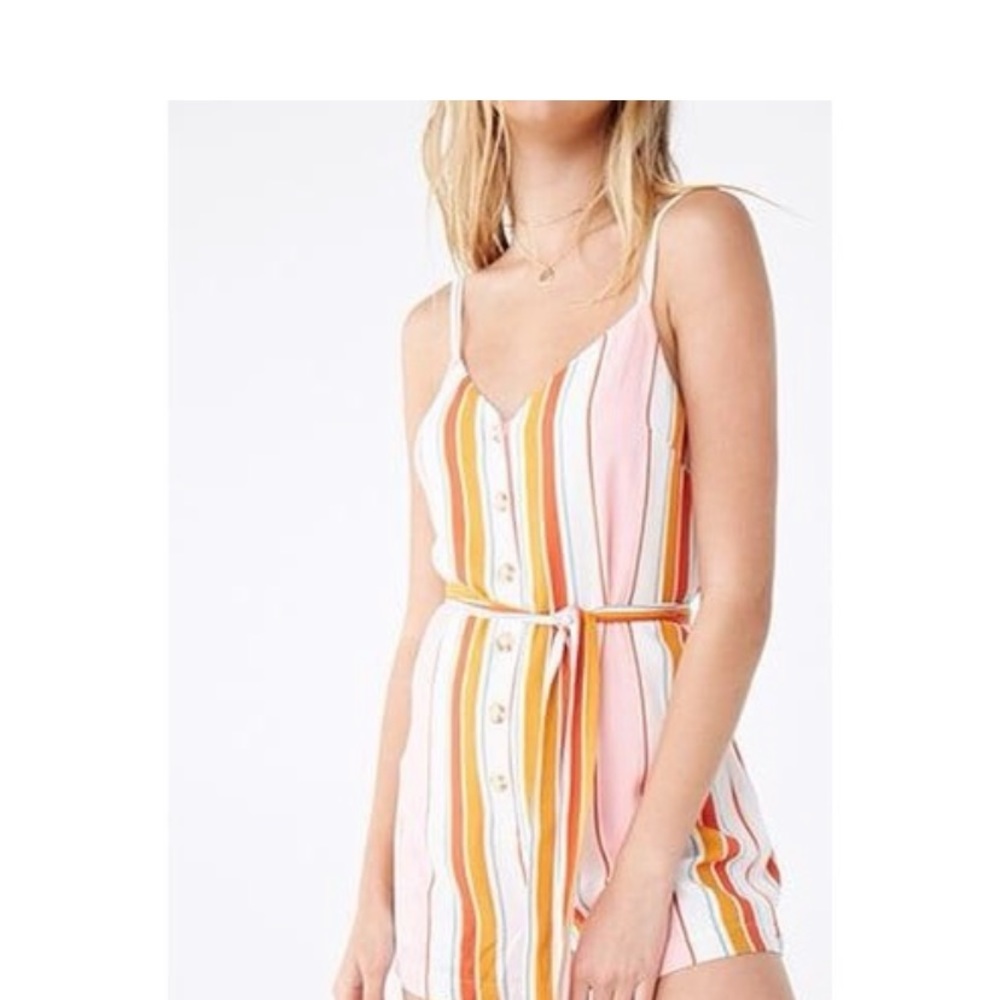 Striped Romper